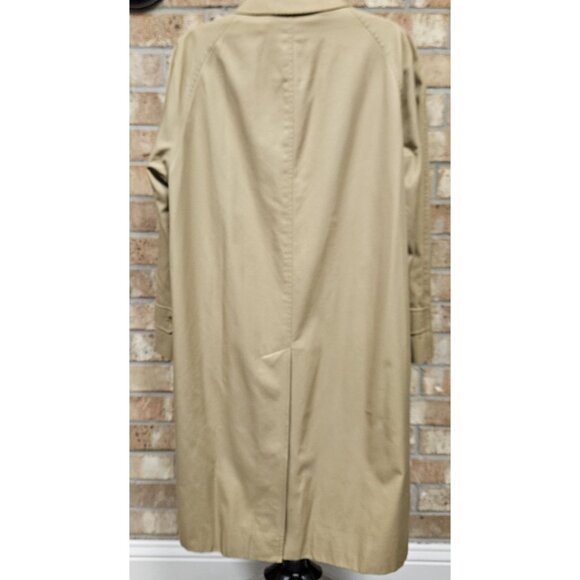 Burberry's Single-Breasted Straight Silhouette Vintage Trench Coat Men S Women M - Picture 3 of 11